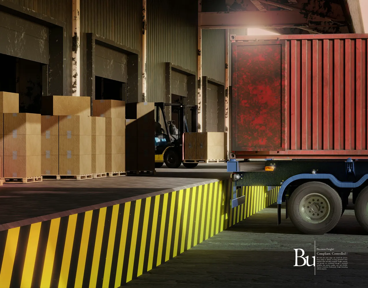 การโหลดสินค้าขึ้นตู้คอนเทนเนอร์ในคลังสินค้า สะท้อนต้นทุนโลจิสติกส์ที่หลายธุรกิจมองข้าม