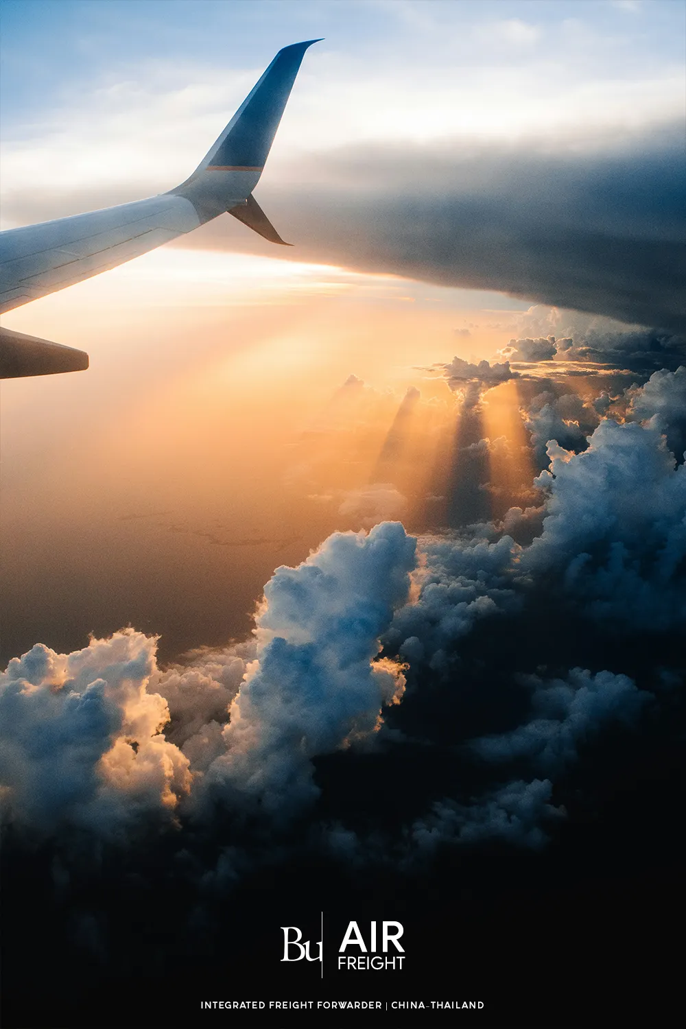 บริการขนส่งสินค้าทางอากาศจากจีนไปไทย